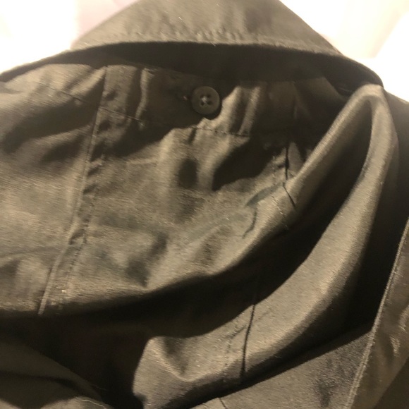 Michael Michael Kors Black Trench Coat with Gold Hardware - Picture 5 of 6